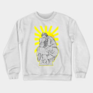 Prophet Jeremiah and the End Times in the Holy Bible Crewneck Sweatshirt